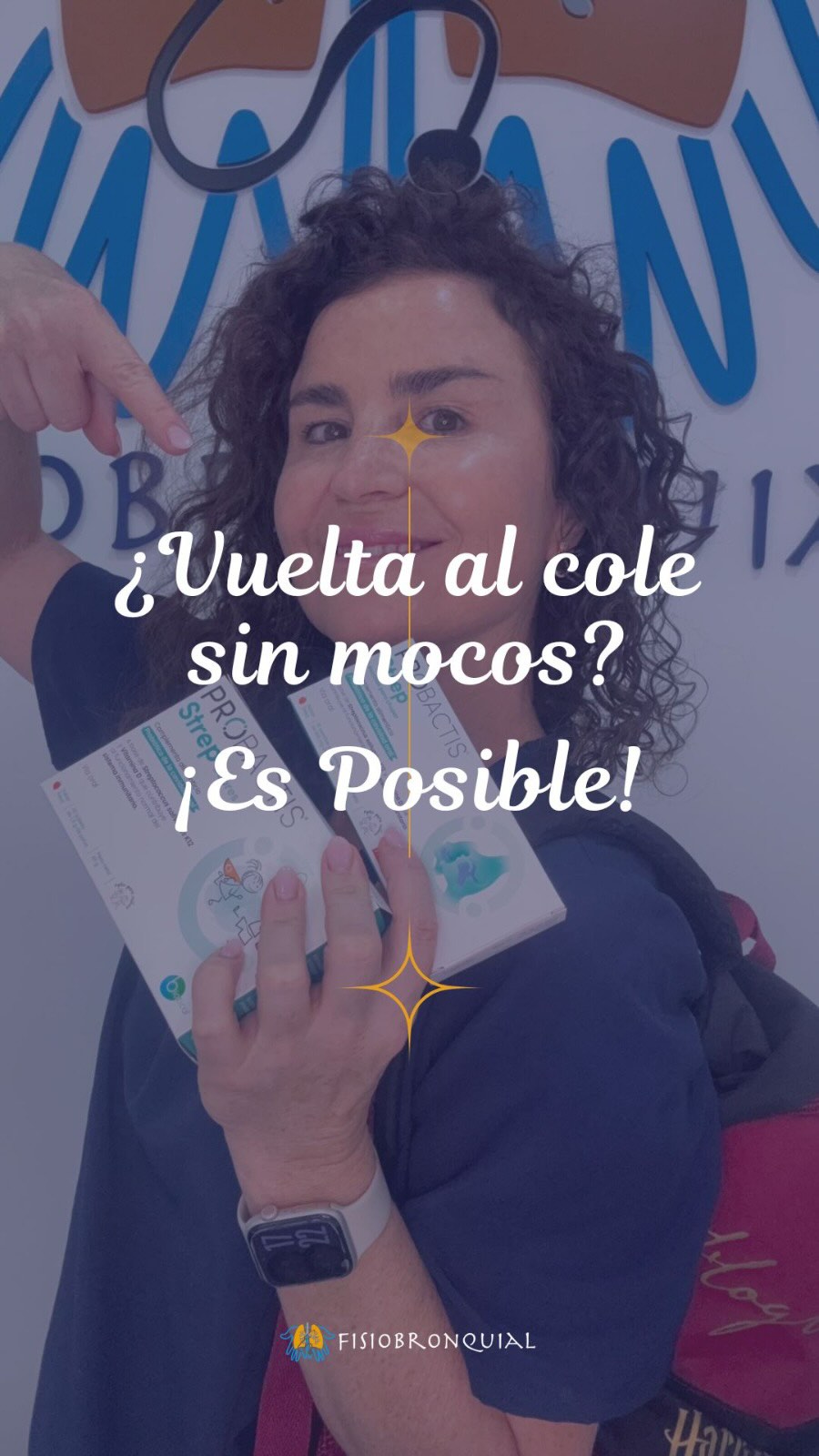 ¿Vuelta al cole sin caer en el bucle de infecciones? 🎒👇

Llega septiembre y vuelve la historia de siempre: cole o guardería ➡️ mocos ➡️ infección ➡️ antibiótico ➡️ repetir. 🔄🫠

Pero la clave para romper este ciclo está en la propia microbiota oral de tu peque. 👄✨

Reforzar la zona con la cepa específica K12 (Probactis Strep) crea un auténtico escudo protector que demuestra con evidencia científica:

 🛡️ Hasta un 90% menos de infecciones de garganta.
 🛡️ Entre un 40% y un 70% menos de otitis.

💡 ¿Cuándo empezar? ¡Ahora! Entre agosto y septiembre es el momento ideal para hacer el tratamiento recomendado de 3 meses seguidos (3 cajas) y protegerles todo el otoño e invierno.

👉 Os he dejado un artículo súper completo en el blog donde colabora el Dr. Fran Recio @frpediatria (aquí tenéis el enlace directo al blog🔗 https://www.mocolovers.com/microbiota-oral-ninos-probioticos-garganta-oido/).

💾 ¡Guarda este reel para no olvidarlo y compártelo con otros papás y mamás que estén preparando la vuelta al cole!

⚠️Está información es educativa. Consulta siempre con tu médico y fisioterapeuta respiratorio para el tratamiento específico de tu hijo.

⛔ ¡AVISO IMPORTANTE! Esto NO es una colaboración pagada ni publicidad. Quienes me conocéis y venís a mi consulta sabéis que Probactis Strep es una recomendación diaria en mis pautas desde hace años, siempre con prescripción médica y con un 
trabajo en equipo de profesionales sanitarios TOP. La evidencia científica y la experiencia real van de la mano! 🩺🔬