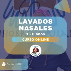 Curso Lavados Nasales 1 a 6 años